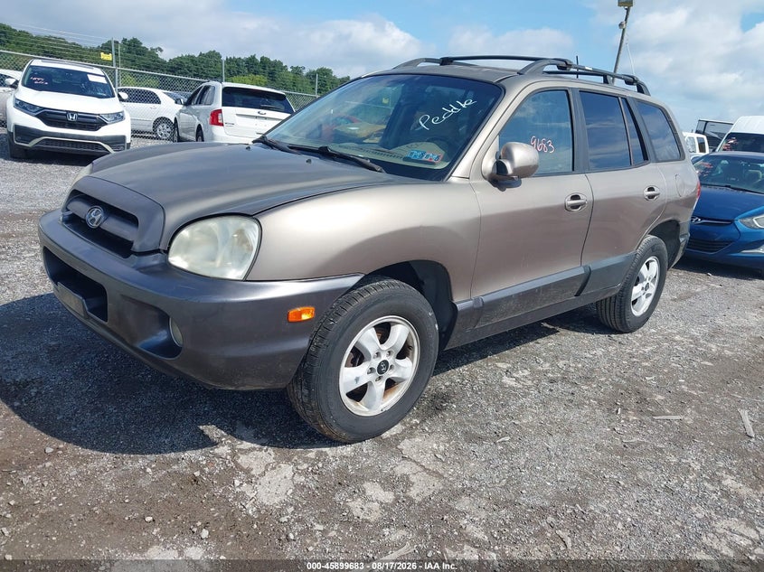 2006 HYUNDAI SANTA FE auction photo 2