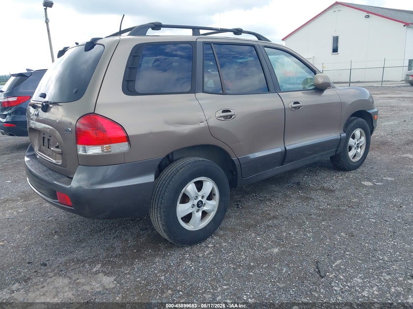 2006 HYUNDAI SANTA FE auction photo 4