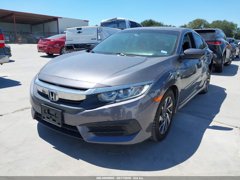 Vin: 2hgfc2f75jh592558, lot: 46398753, honda civic ex 20182