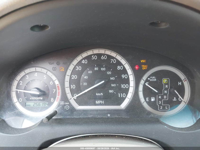 2008 TOYOTA SIENNA auction photo 7