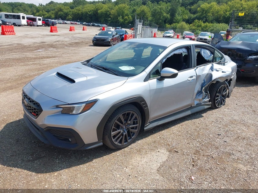 2025 Subaru WRX, Левый бок, IAAI, VIN JF1VBAH68S9806767 — фото 2