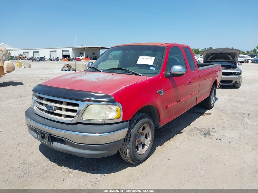 2001 Ford F-150, Повреждение двигателя, IAAI, VIN 1FTRX17L51NB80640 — фото 2