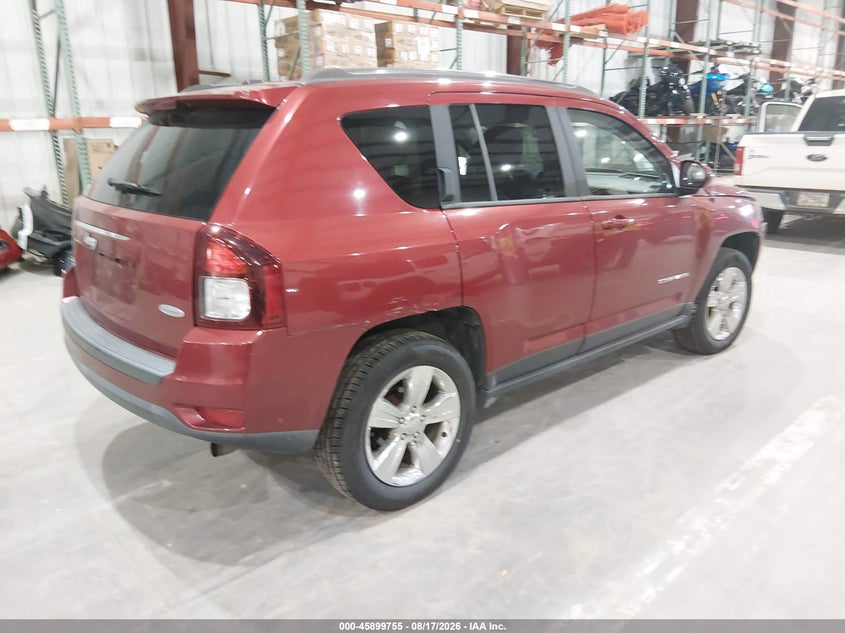 Vin: 1c4njdeb4ed784834, lot: 46398815, jeep compass latitude 20144