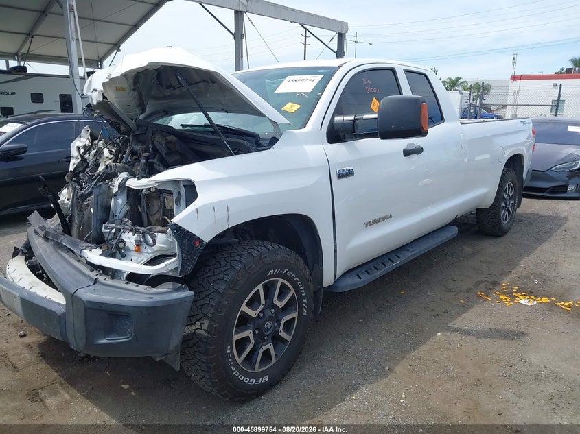 2015 Toyota Tundra, Удар спереду, IAAI, VIN 5TFCY5F15FX018304 — фото 2