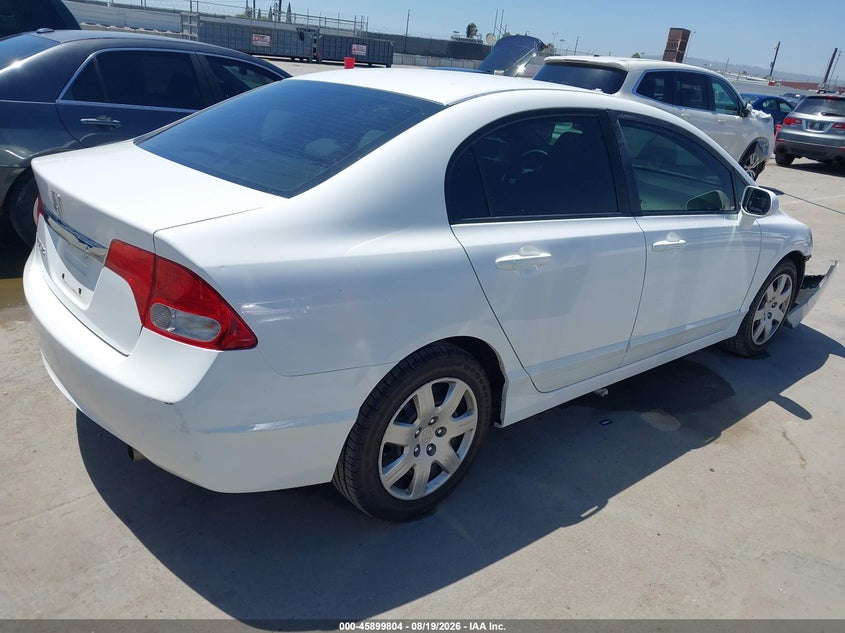 2009 HONDA CIVIC SEDAN 1.8L I-4 VVT, 140HP