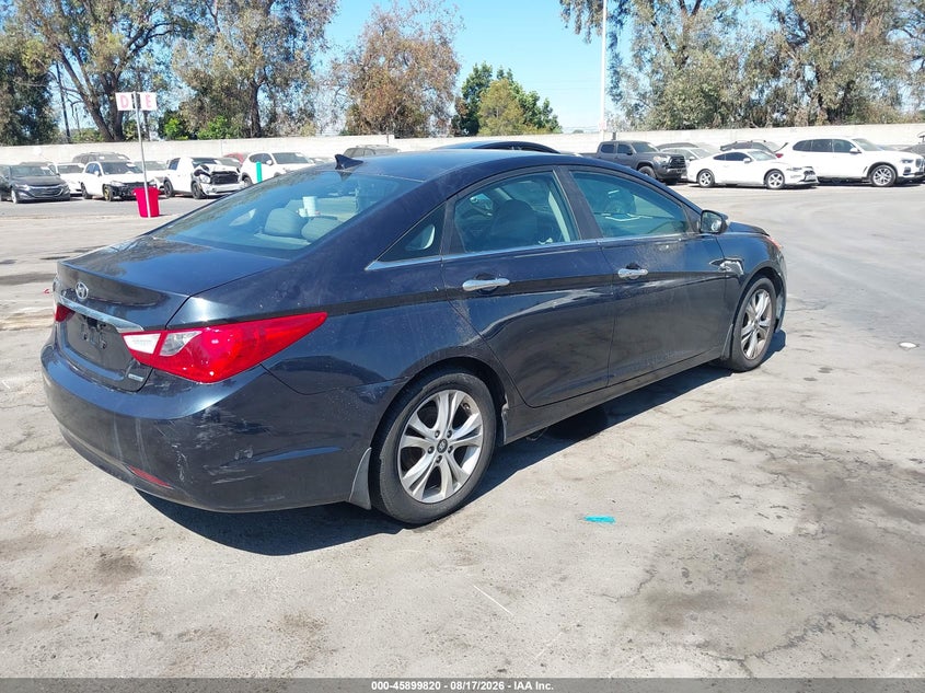 Vin: 5npec4ac7bh279594, lot: 46398881, hyundai sonata limited 20114