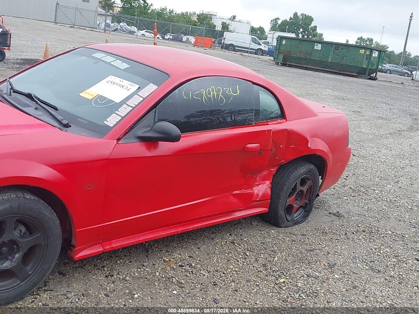 FORD MUSTANG 2001 VIN 1FAFP40471F174846