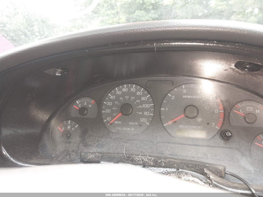 FORD MUSTANG 2001 VIN 1FAFP40471F174846