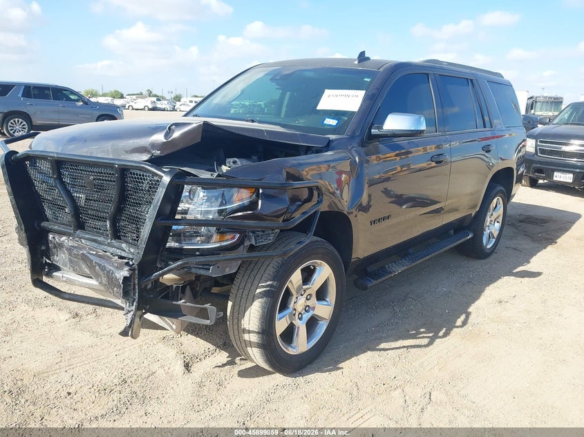 2018 Chevrolet Tahoe, Удар спереду, IAAI, VIN 1GNSKBKC2JR149262 — фото 2