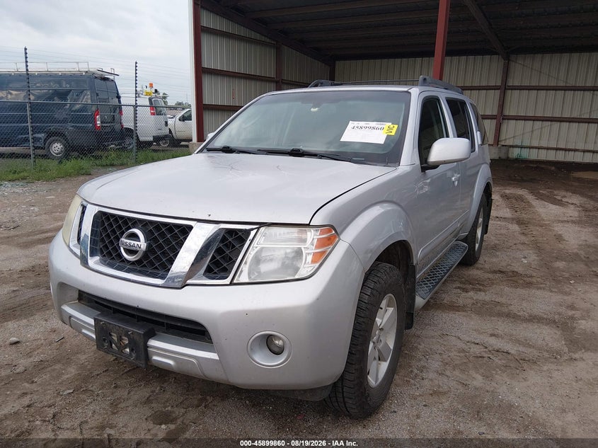 2012 NISSAN PATHFINDER auction photo 2