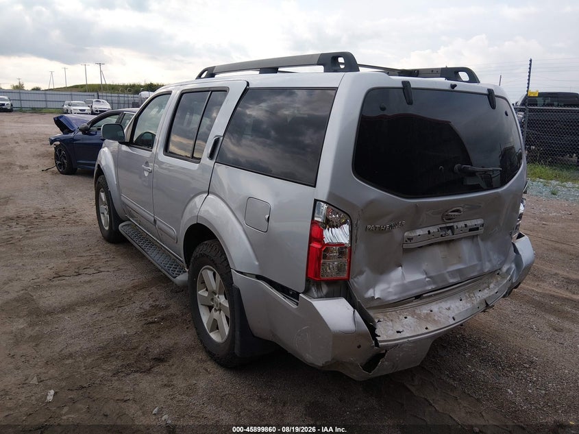 2012 NISSAN PATHFINDER auction photo 3