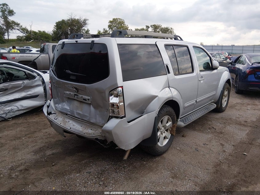 2012 NISSAN PATHFINDER auction photo 4