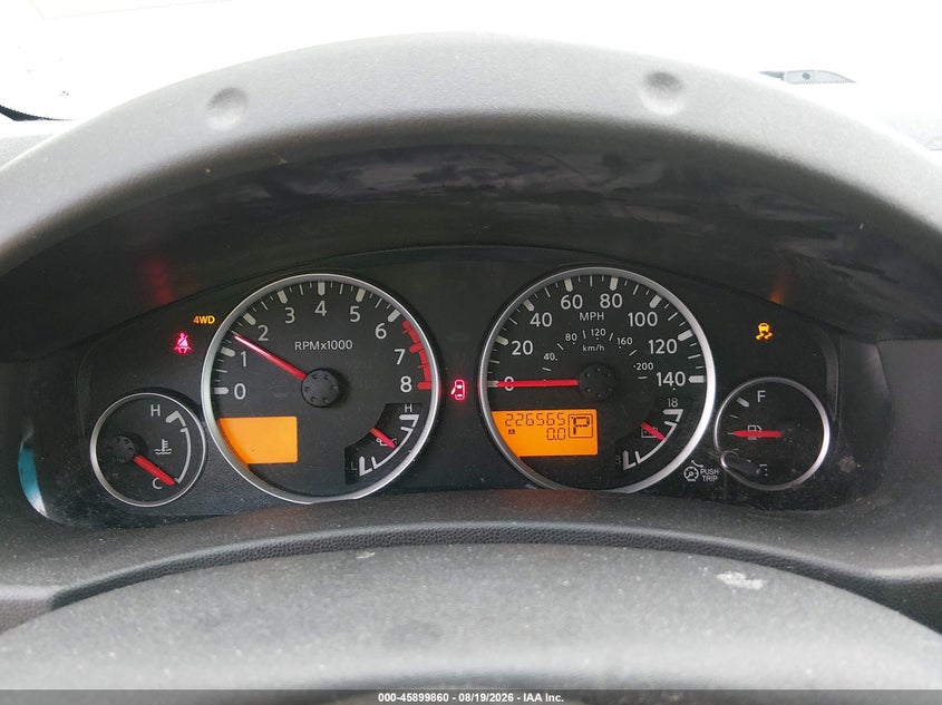 2012 NISSAN PATHFINDER auction photo 7