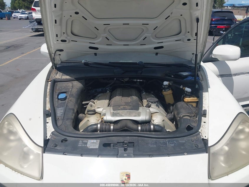 PORSCHE CAYENNE 2008 VIN WP1AC29P68LA91789