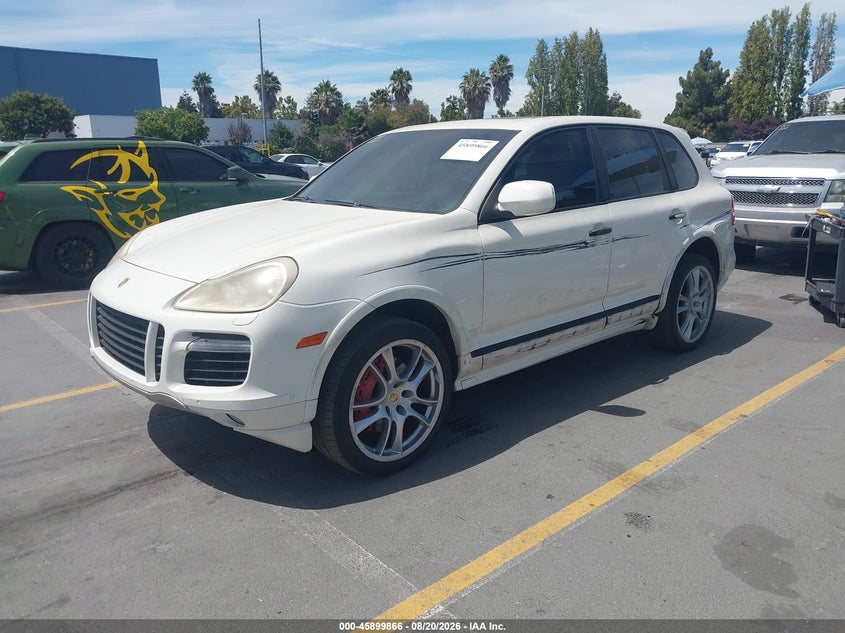 PORSCHE CAYENNE 2008 VIN WP1AC29P68LA91789