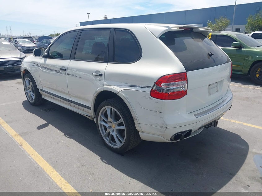 PORSCHE CAYENNE 2008 VIN WP1AC29P68LA91789