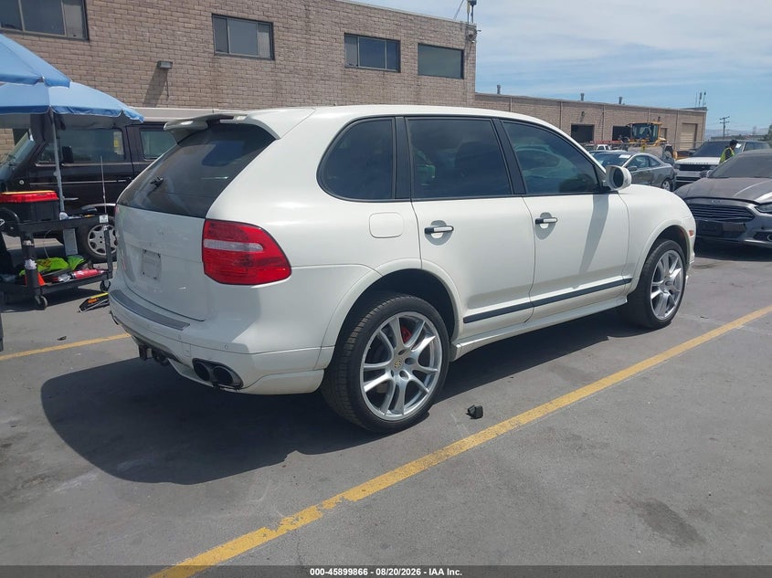 PORSCHE CAYENNE 2008 VIN WP1AC29P68LA91789