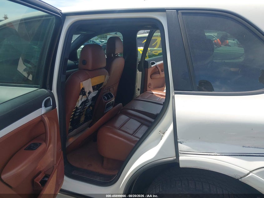 PORSCHE CAYENNE 2008 VIN WP1AC29P68LA91789