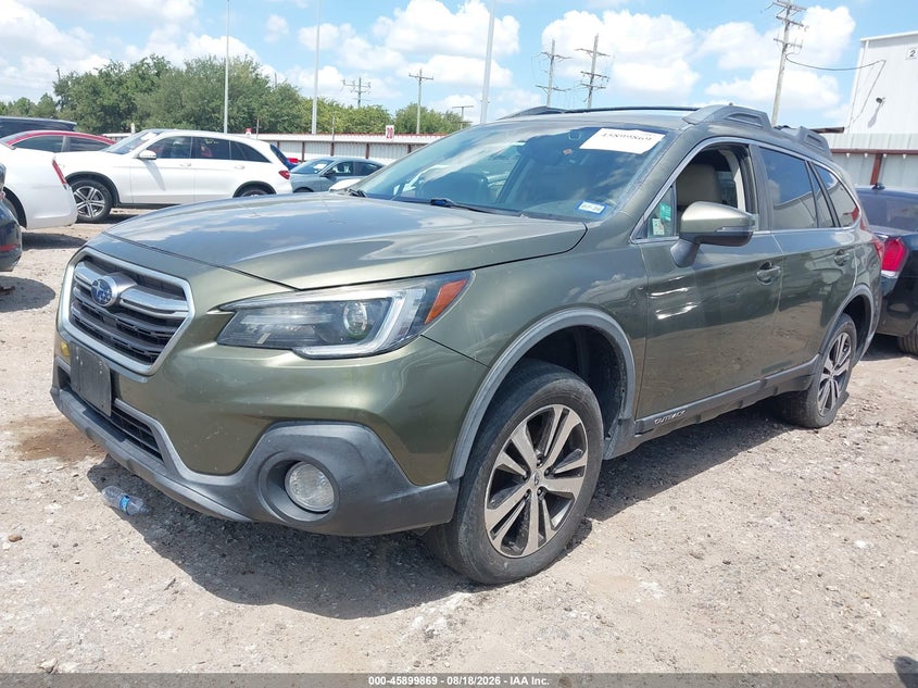 2019 Subaru Outback, Right Rear, IAAI, VIN 4S4BSANC8K3383596 — photo 2