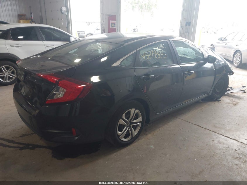Vin: 19xfc2f59je020708, lot: 46398946, honda civic lx 20184