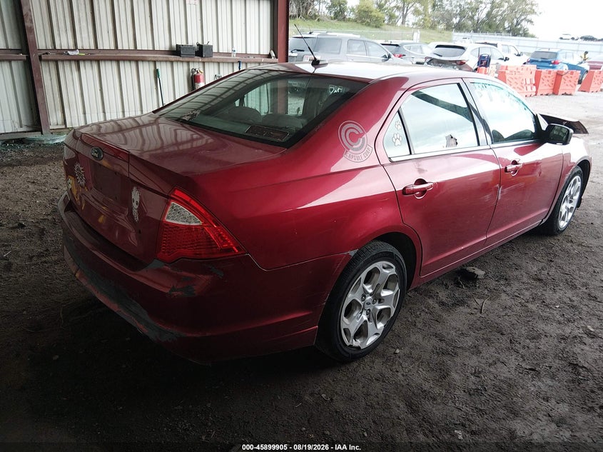 2010 FORD FUSION auction photo 4