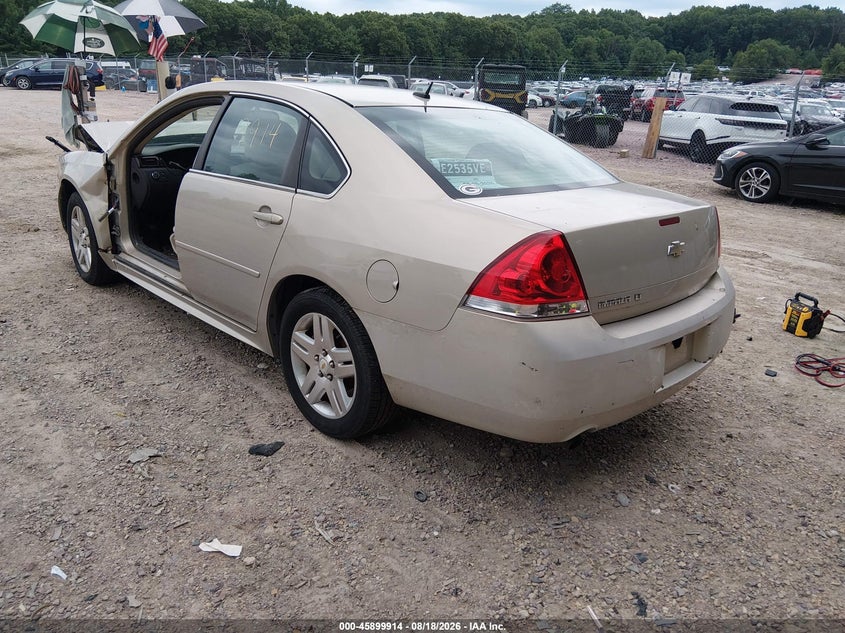 Vin: 2g1wg5e35c1322835, lot: 46398975, chevrolet impala lt 20123
