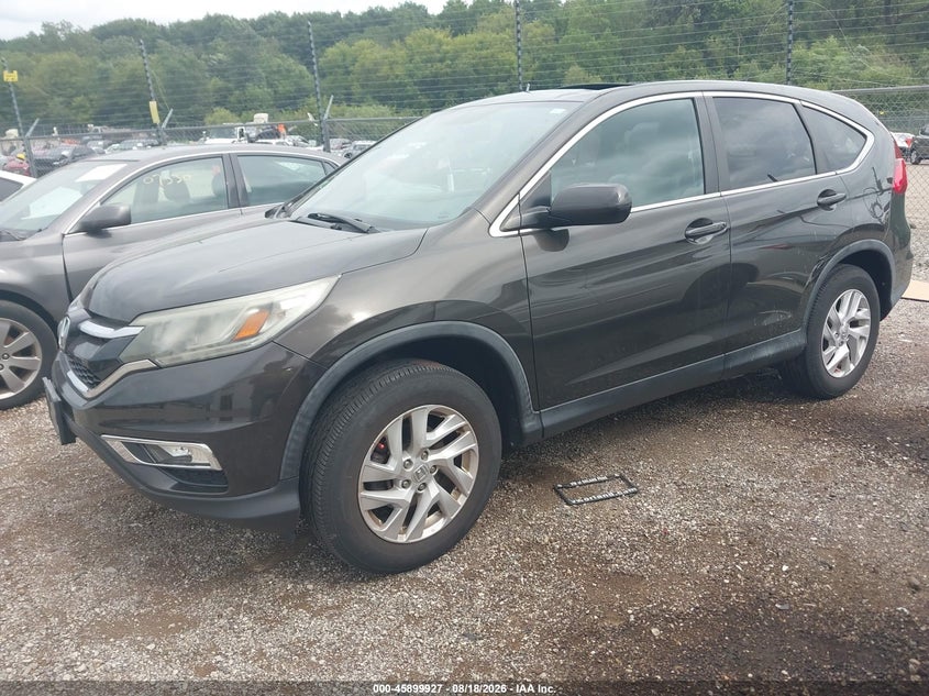 2015 Honda CR-V, Удар сзади, IAAI, VIN 2HKRM4H72FH624799 — фото 2
