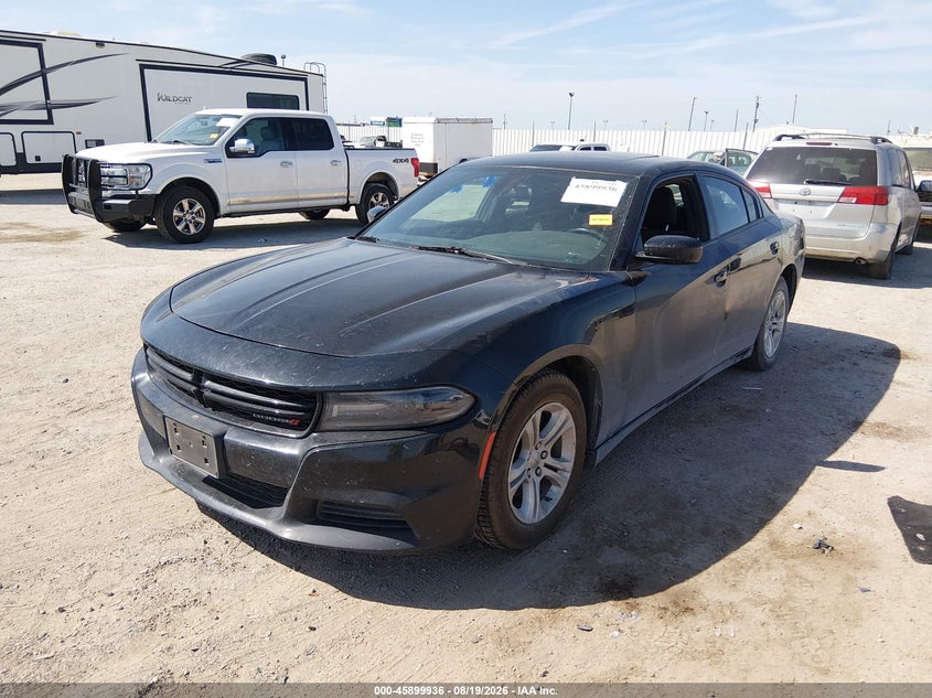 2019 Dodge Charger, Правый зад, IAAI, VIN 2C3CDXBG9KH720789 — фото 2