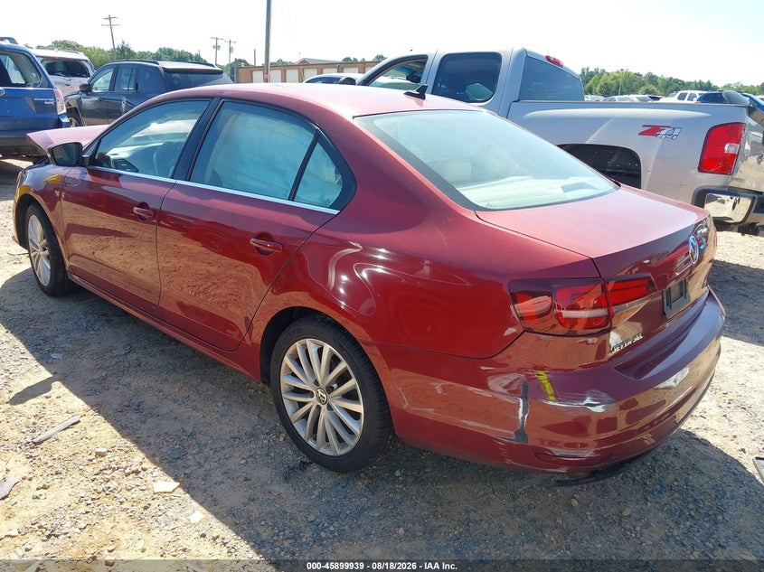 VOLKSWAGEN JETTA 2016 VIN 3VWL17AJ9GM204102