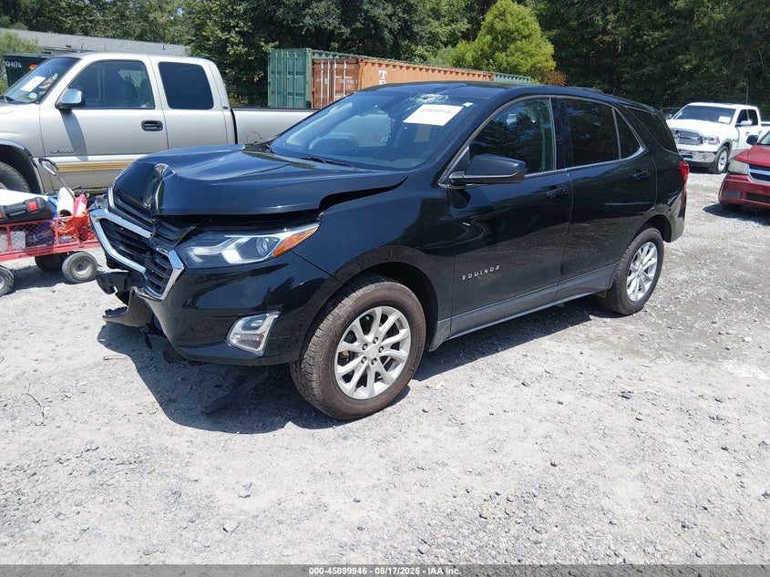 2018 Chevrolet Equinox, Удар спереду, IAAI, VIN 2GNAXSEV4J6313939 — фото 2
