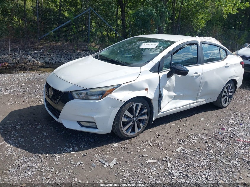 2020 Nissan Versa, Left Side, IAAI, VIN 3N1CN8FVXLL845691 — photo 2
