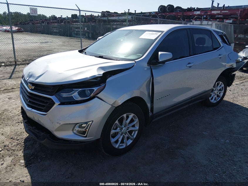 2018 Chevrolet Equinox, Удар сзади, IAAI, VIN 2GNAXJEV3J6114794 — фото 2