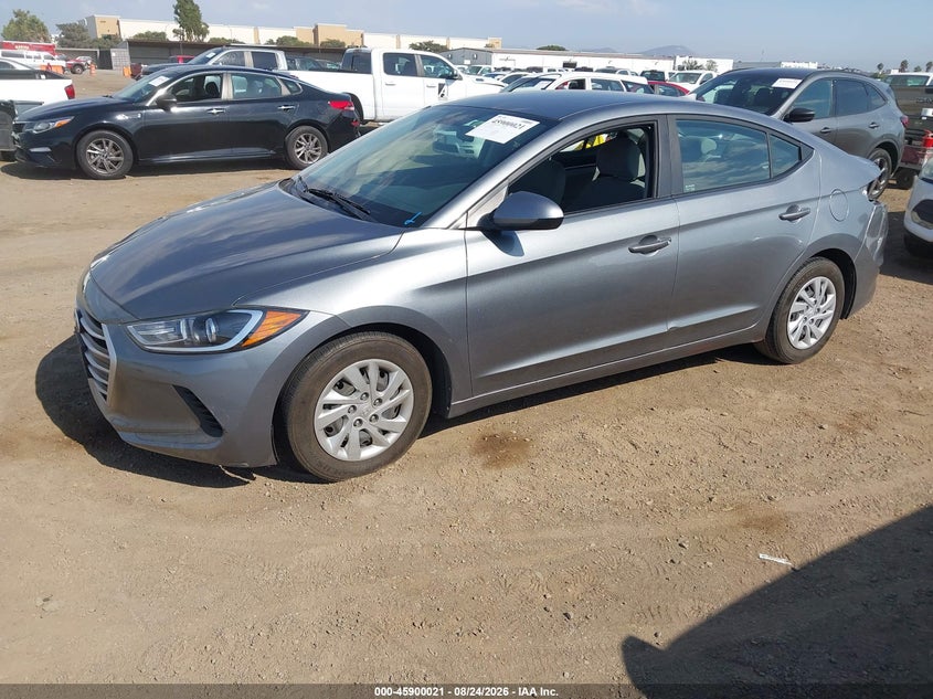 2017 Hyundai Elantra, Удар спереду, IAAI, VIN KMHD74LF2HU086870 — фото 2