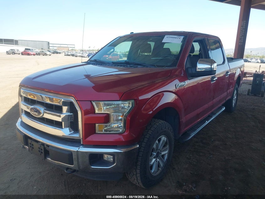 2016 FORD F-150 PICKUP 5.0L V-8 DOHC, VVT, 385HP