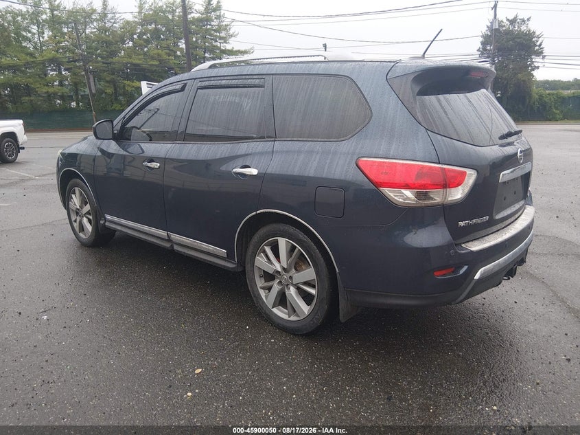 Vin: 5n1ar2mm1gc609184, lot: 46399111, nissan pathfinder platinum 20163