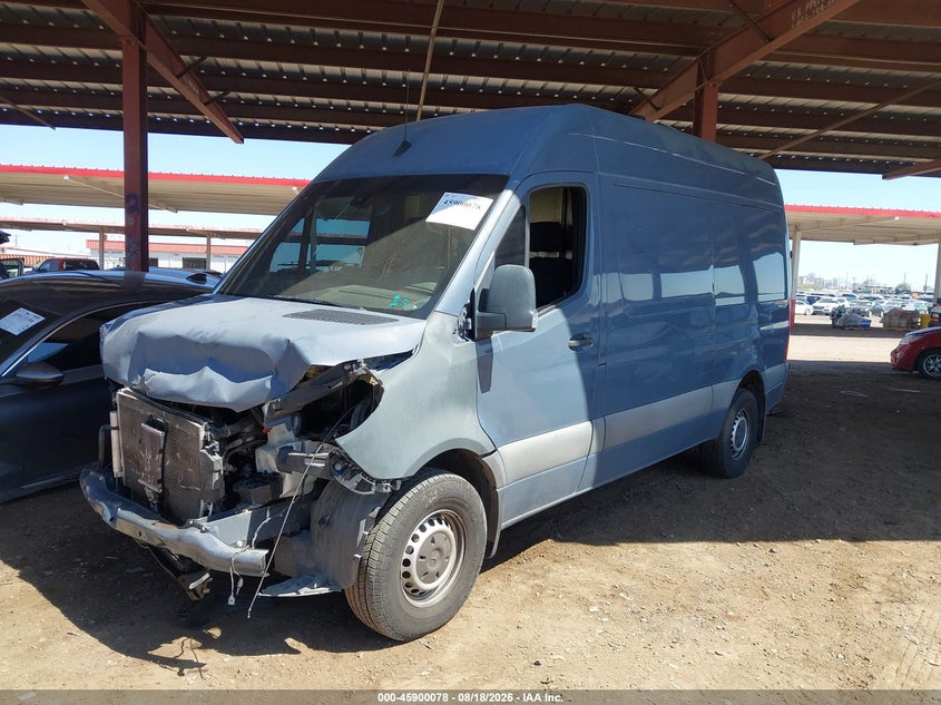 2019 Mercedes-Benz Sprinter, Удар спереду, IAAI, VIN WD4PF0CD7KP066606 — фото 2