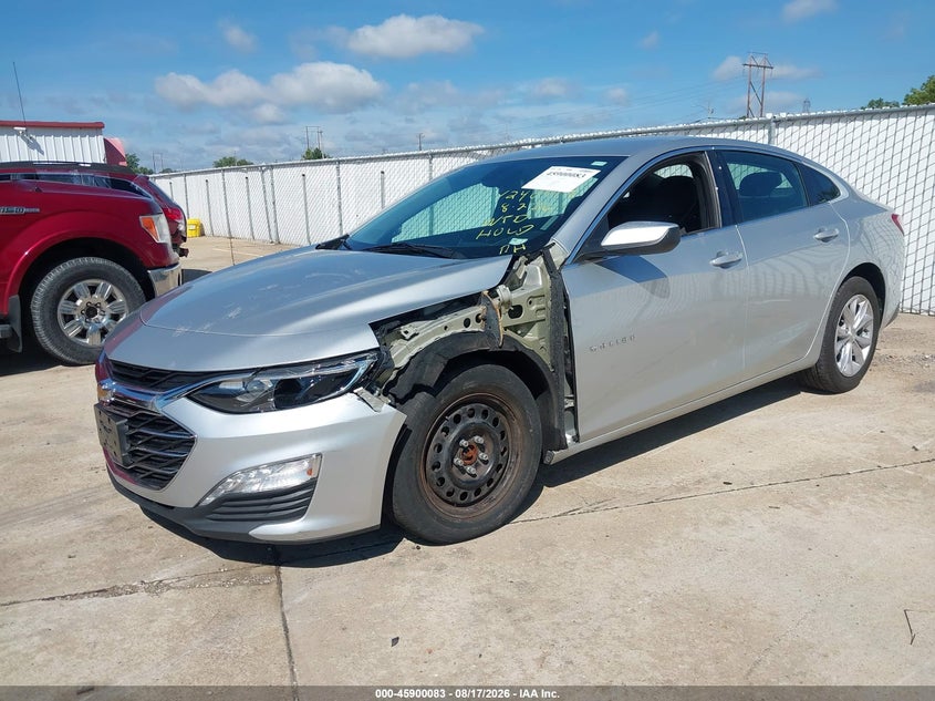 2019 Chevrolet Malibu, Лівий перед, IAAI, VIN 1G1ZD5ST5KF177426 — фото 2