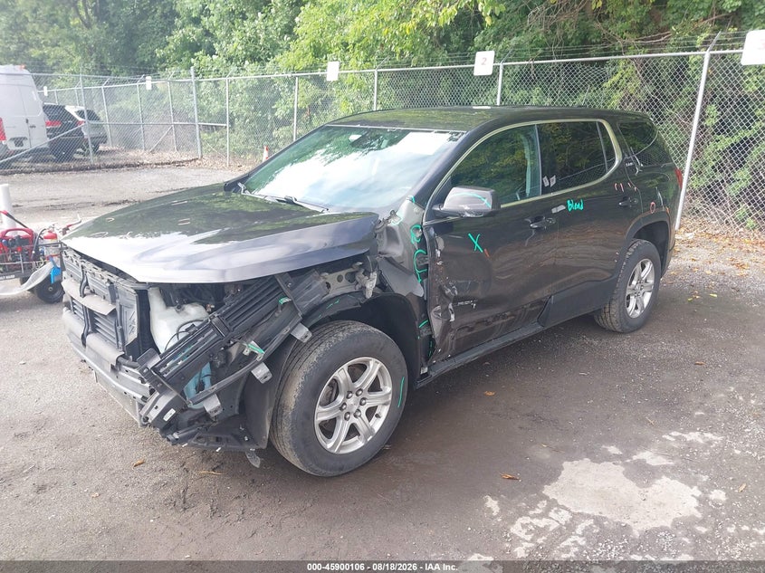 Vin: 1gkknkla8jz160235, lot: 46399167, gmc acadia sle-1 20182