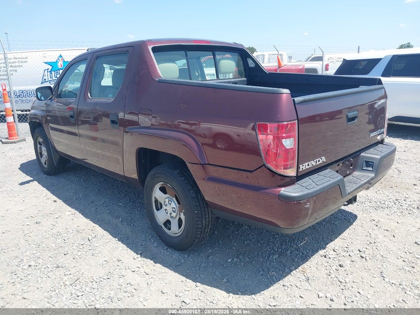 2009 HONDA RIDGELINE auction photo 3