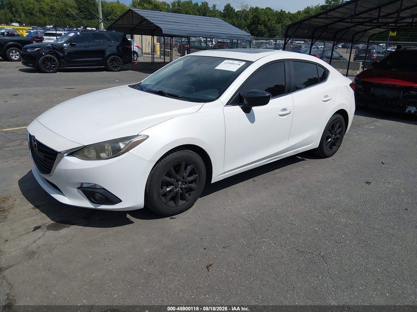 2015 Mazda 3, Right Side, IAAI, VIN JM1BM1W7XF1271397 — photo 2