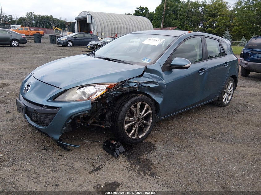 2010 Mazda 3, Left Front, IAAI, VIN JM1BL1H61A1217714 — photo 2