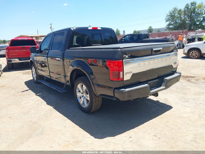 Vin: 1ftew1egxjfd93424, lot: 46399197, ford f-150 platinum 20183