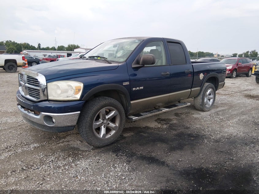 2008 Dodge RAM, Град, IAAI, VIN 1D7HU182X8J129670 — фото 2