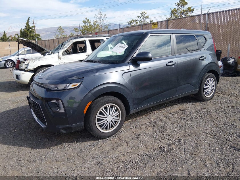 2020 Kia Soul Lx, Удар сзади, IAAI, VIN KNDJ23AU6L7114629 — фото 2