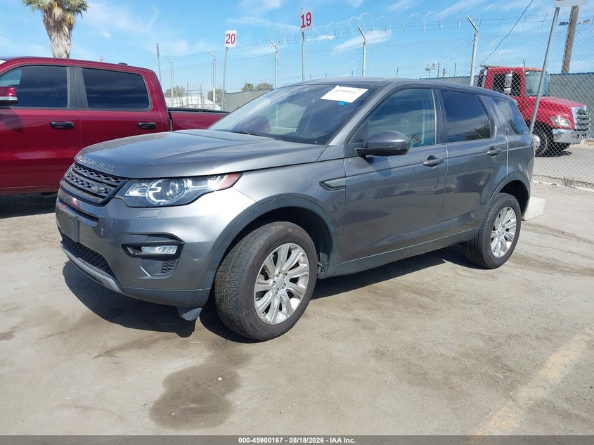 Vin: salcp2rx9jh758421, lot: 46399228, land rover discovery sport se 20182