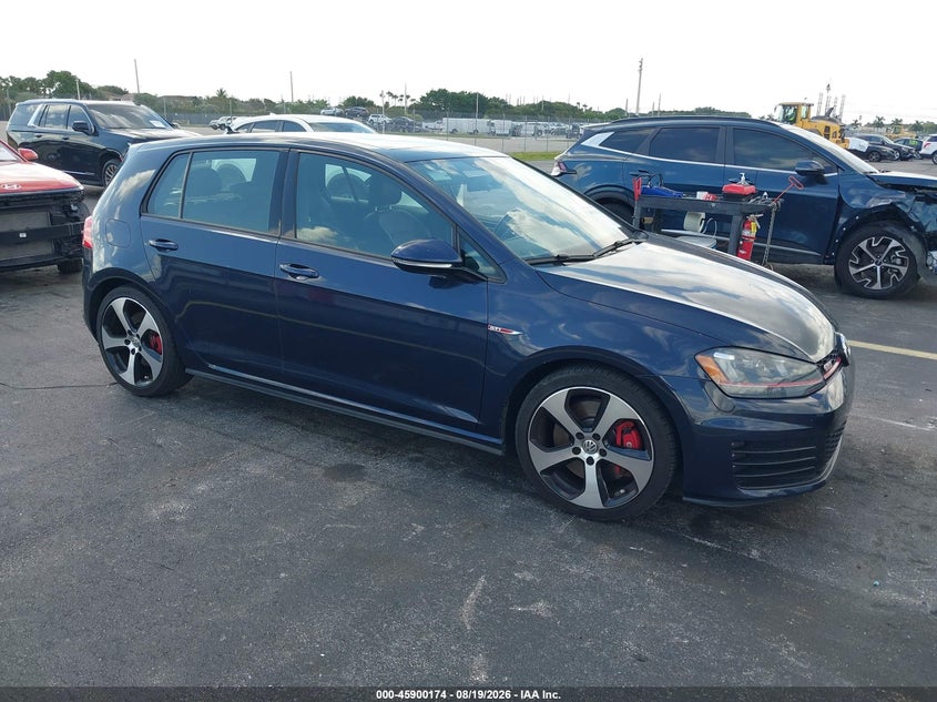 2017 VOLKSWAGEN GOLF GTI auction photo 1