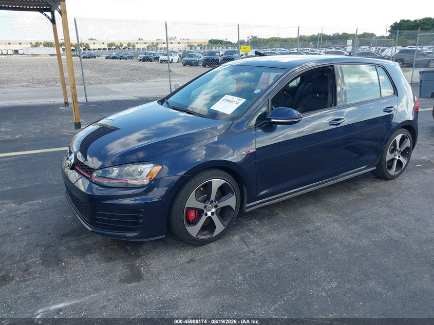 2017 VOLKSWAGEN GOLF GTI auction photo 2