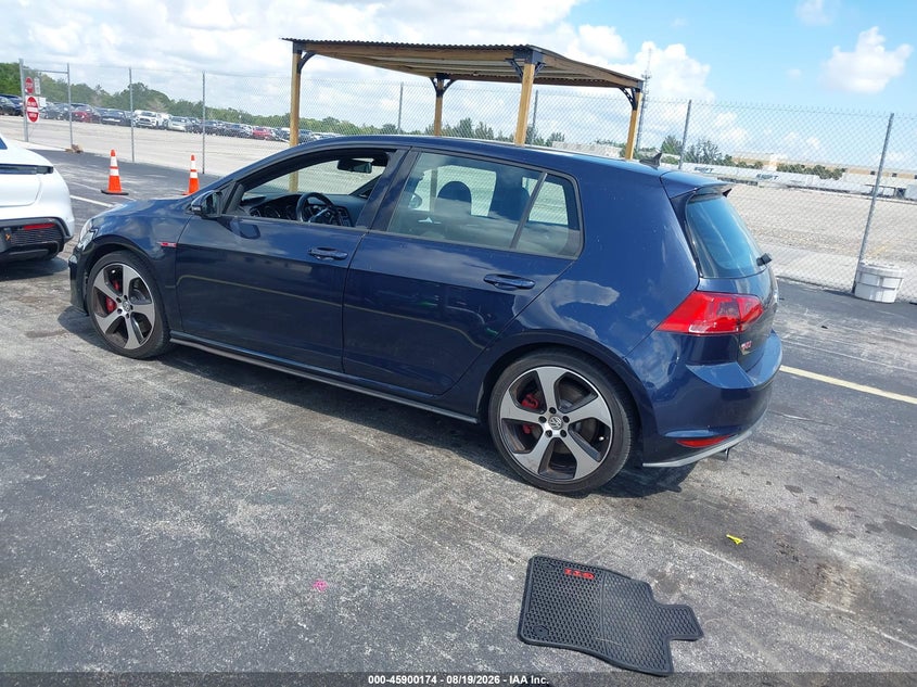 2017 VOLKSWAGEN GOLF GTI auction photo 3