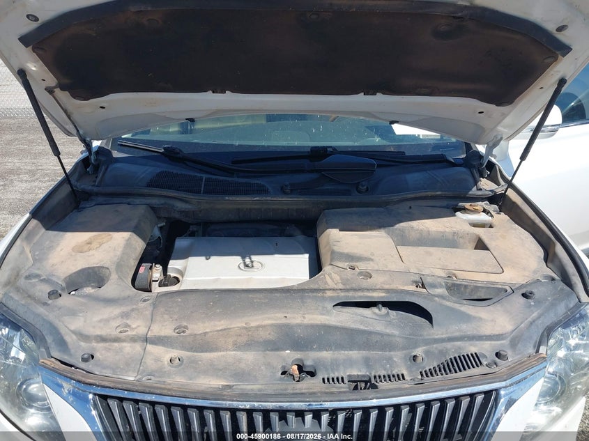 LEXUS RX 350 2012 VIN JTJZK1BA1C2005890