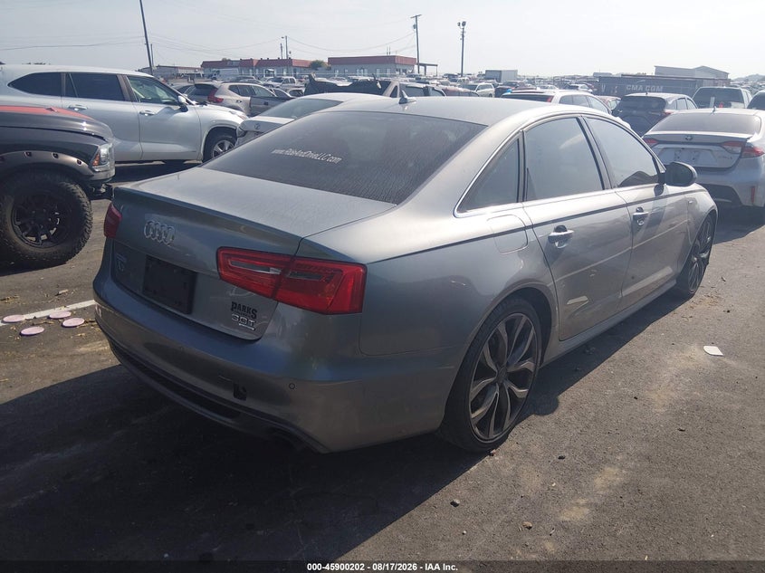 Vin: wauhgafcxdn124319, lot: 46399263, audi a6 3.0t premium 20134